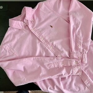 Ralph Lauren Men’s Pink Oxford Button-Down Shirt